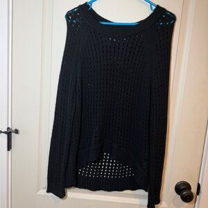 Absolutely Famous Black Knit Top